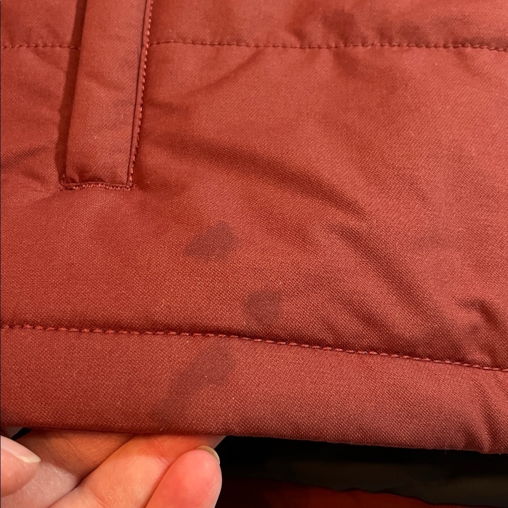 Columbia Men's Small Rust and Blue Puffer Vest Preppy Transitional Outdoor - Picture 16 of 16